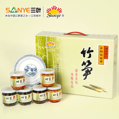 揚中特產(chǎn)三葉咸秧草 下飯菜開胃醬菜禮盒竹筍禮盒120gx6瓶